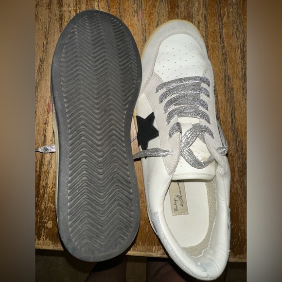 Vintage Havana Eldridge Silver Crocodile Sneakers Size 11 - Picture 2 of 6